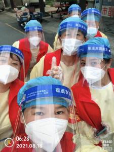 扬州疫情期间三维员工积极参与社区防疫工作！